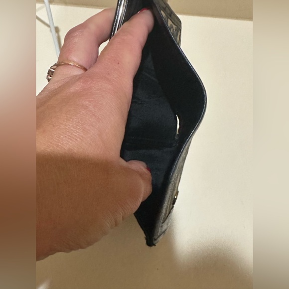 Vintage Christian Dior Trotter Pattern Kisslock Wallet - Picture 4 of 9